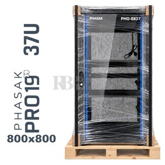 Armario Rack 37U 800x800 | Phasak Pro PHO-8837 19 In